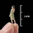 thumbnail image 1 of Character Model Dioramas People Figure Layout Diorama Model for Sand Table Micro Landscape, 1 of 9