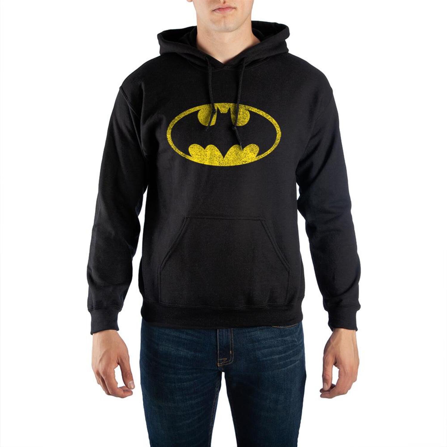 DC Comics Batman Logo Men's Hoodie (Medium)