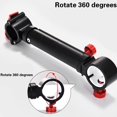 thumbnail image 4 of 2 Pcs Support de Parapluie pour Chaise de Pêche Outils de Fixation Support de Parapluie Universel 360 Clips Argent, 4 of 5