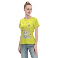 thumbnail image 4 of Women's Basic Short Sleeve T-Shirt Sailor Moon Moon Hare, 4 of 6