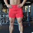 thumbnail image 2 of LYMAYTER Men's Gym Running Shorts 3 Inch Basketball Running Quick-Dry Stretch Shorts for S-3XL, 2 of 10
