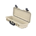 thumbnail image 3 of QualitChoice Long Toolbox Garage Accessories Mechanical Repairs Chest Small Durable Parts khaki toolbox, 3 of 6