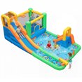 thumbnail image 1 of Costway 11-in-1 Inflatable Bounce House with Water Slides Splash Pool for Kids without Blower, 1 of 10