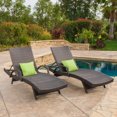 thumbnail image 2 of Noble House Stratford Chaise Longue en Osier d'Extérieur avec Accoudoirs - Ensemble de 2, 2 of 4
