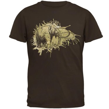 Prehistoric Beasts Wooly Mammoth T-Shirt pour Homme