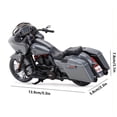 thumbnail image 3 of Maisto 1:18 -DAVIDSON 2018 CVO Road Glide Special Alloy Motorcycle Model Collection Gift Toy, 3 of 5