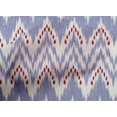 thumbnail image 4 of oneOone Cotton Poplin Fabric Chevron Ikat Print Fabric By The Yard 42 Inch Wide, 4 of 4