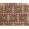 thumbnail image 4 of oneOone Georgette Viscose Fabric Ethnic Geometric Flame Stitch Printed Craft Fabric BTY 42 Inch Wide, 4 of 4