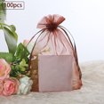 thumbnail image 1 of Home Textile Storage Clearance 100 Pack Beautiful Colorful Organza Gift And Favour Bags 9Cm X 12Cm, Home Textile Home Textile Storage, 1 of 2