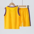 thumbnail image 3 of Kids Summer Basketball Vest & Shorts Set - Quick Dry, Sleeveless, Adjustable Straps, 3 of 5