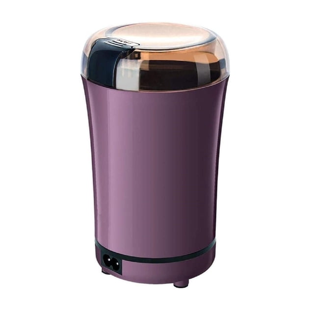 Kitchen Mixer, Ongmies Grinding Machine Grain Mill Crusher 150W Household Small Chinese Herbal Dry Mill One Button Start Electric Coffee Grinder For, Food Blender, 1×Electric Blade Spice Grinder