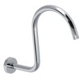 thumbnail image 1 of Loewten Shower Arm, S Shape Shower Extension Arm With Decorative Cover For Hotel For Bathroom, 1 of 8