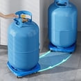thumbnail image 4 of Support de Cylindre de Gaz avec Roues - Plateau de Réservoir de Propane Robuste pour la Cuisine et l'Extérieur, 4 of 6