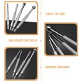 thumbnail image 3 of Luxshiny 4Pcs Telescoping Gauge Set for Small Holes High Strength Carbon Steel Precision Tool, 3 of 8
