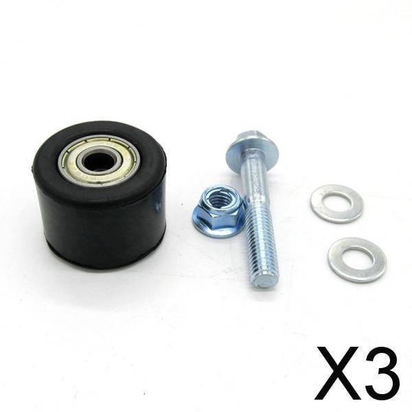 DYNWAVECA 3X Guide de Tensionneur de Curseur de Rouleau de Chaîne 3.15inch pour 350