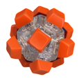 thumbnail image 1 of Siruishop Keyboard Fidget Toy Adults Birthday Working Mini Fidget Toy Keyboard Orange Red, 1 of 8