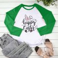 thumbnail image 5 of EGNMCR Chemise Imprimée de Pâques T-Shirts Graphiques pour Femmes Chemises de Pâques Mode Décontractée Manches Longues Imprimées Chandails en Molleton Hauts T-Shirts pour Femmes, 5 of 5