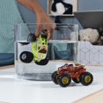 thumbnail image 3 of Monster Jam, Official Wonder Woman vs. Avenger Color-Changing Die-Cast Monster Trucks, 1:64 Scale, 3 of 5