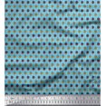 thumbnail image 1 of Soimoi Poly Georgette Fabric Artistic Floral Printed Fabric 1 Yard 42 Inch Wide, 1 of 3