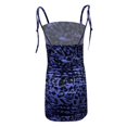 thumbnail image 1 of Fridja Pleated European And American Style Leopard Print Halter Short Dress Dress, 1 of 3