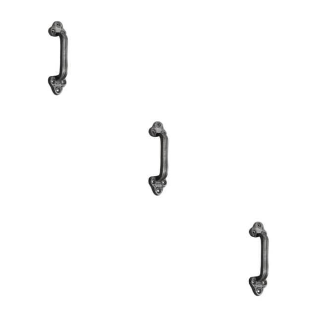 Transemion Poignée de Porte Décorative avec Forte Résistance à la Corrosion Unique Facile à Installer 6024 3Ensemble