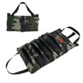 thumbnail image 1 of Roll Up Tool Bag Multifunction Wrenches Screwdriver Storage Pouch Tools Organizers Case, 1 of 7