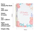thumbnail image 3 of Vaidha Weekly Schedule Book Hard Case Notebook A5 Coil Book Elastic Notebook, 3 of 3