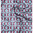thumbnail image 1 of Soimoi Blue Rayon Fabric Butterflies Butterfly Print Fabric by the Yard 56 Inch Wide, 1 of 6