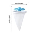 thumbnail image 2 of Floating Hair Filtering Mesh Removal Lint Catcher For Washing Machine Hair Catcher Washer Machine Reusable Lint Catcher For Laundry Dog Cat Pet Hair Remover For Laundry Corner Strainer Kitchen, 2 of 8
