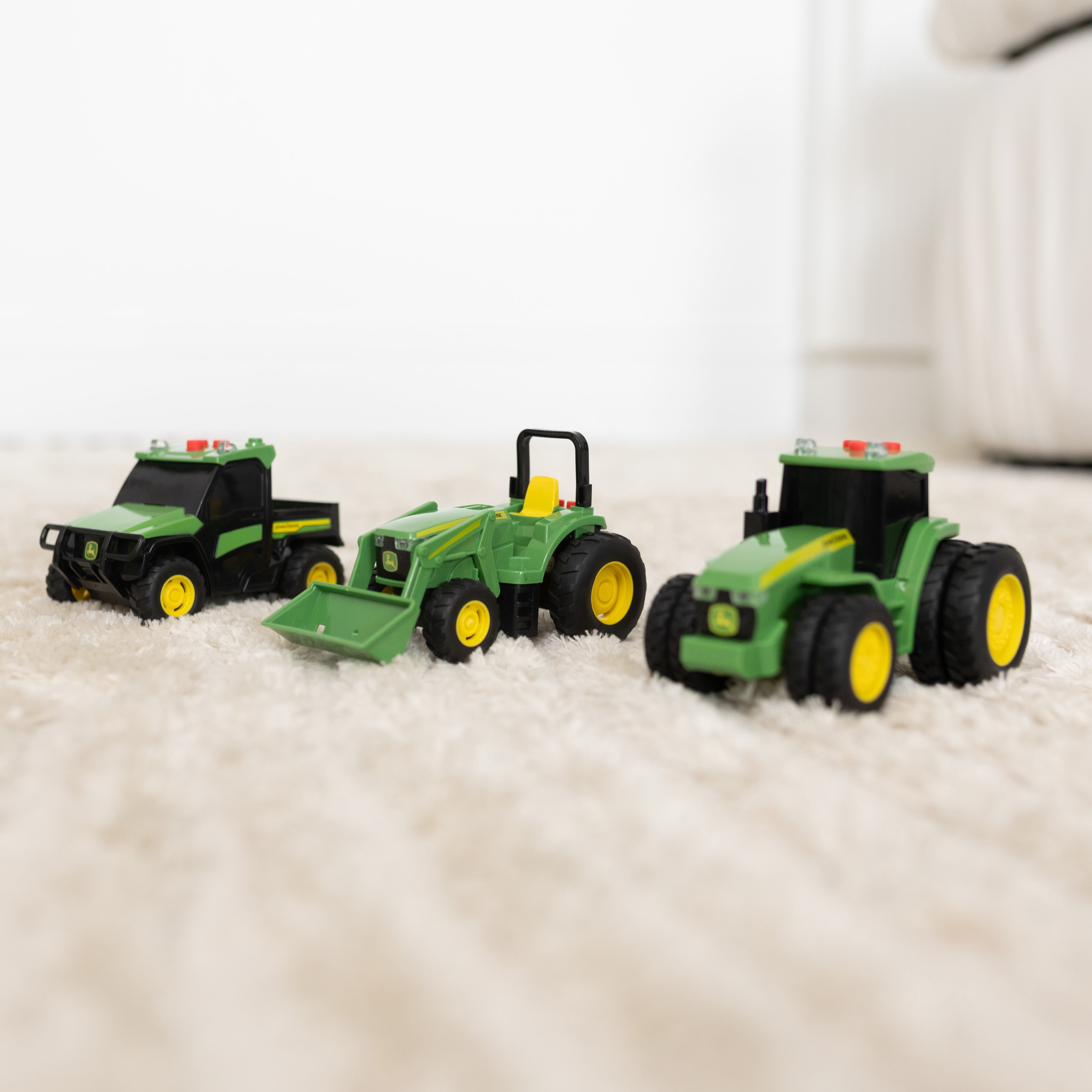 John Deere Mini Farm Vehicles 3 Pack
