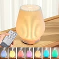 thumbnail image 2 of Essential Oil Diffuser, Remote Control Aromatherapy Oil Diffusers Cool Mist Humidifier, Waterless Auto-Off and 7 Led Colors for Bedroom, Yoga, Spa, Baby, 2 of 9