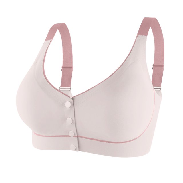 B91xZ Soutien-Gorge de Sport Croisé pour Femmes, Rose TTG