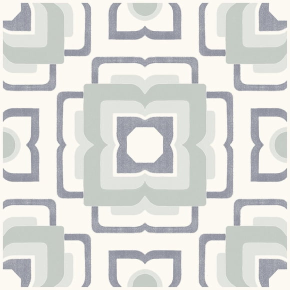 FloorPops Posey Peel & Stick Floor Tiles Set of 20