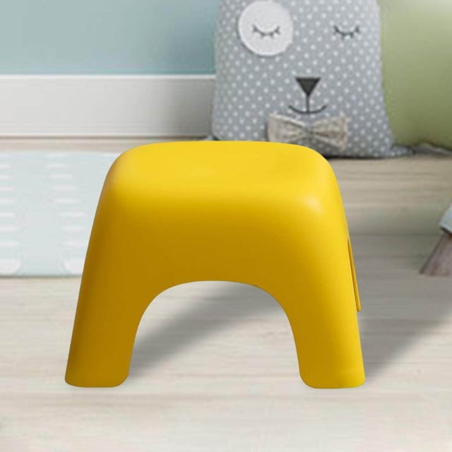simple Small Home Round and Comfortable for Bathroom Playroom stool decoration Small Small Girls