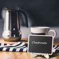 thumbnail image 3 of HLONK 12 Pcs Message Blackboard Tabletop Signs Reusable Child, 3 of 8