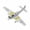 Light Gray, variant on Milaget 1:48 Scale WWII Fighter Aircraft Model 4D Assembly Plane Model Kit for Adult and Light Gray