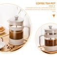 thumbnail image 3 of 800ml Glass Coffee Maker Pot Tea Pot Carafe with Filter Great Coffee Lover Gift, 3 of 8