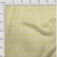 thumbnail image 3 of oneOone Polyester Lycra Yellow Fabric Diagonal Fabric For Sewing Printed Craft Fabric By The Yard 56 Inch Wide, 3 of 4
