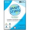 thumbnail image 1 of Smart Strips™ - Laundry Detergent Strips (38 Loads) - (FRESH BREEZE) Hypoallergenic, Eco Friendly, Plastic-Free and Compostable Laundry Sheets. Ultra-Concentrated Eco Strips for Sensitive Skin, 1 of 5
