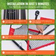 thumbnail image 4 of KFFKFF Filet de Frappe pour Pratique de Golf, Énorme Filet de Golf 10,8 X 7 Pi, Portée de Conduite Personnelle pour Usage Intérieur Extérieur, 4 of 9