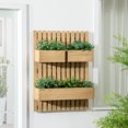 thumbnail image 2 of Outsunny Jardinière de Jardin Murale avec Treillis pour Patio, Véranda, Balcon, 2 of 10