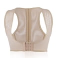 thumbnail image 1 of Graflsoa Adjustable Posture Corrector for Adults & Students - Breathable Back Support Belt for Spinal Alignment & Pain Relief - Beige, Size M, 1 of 7