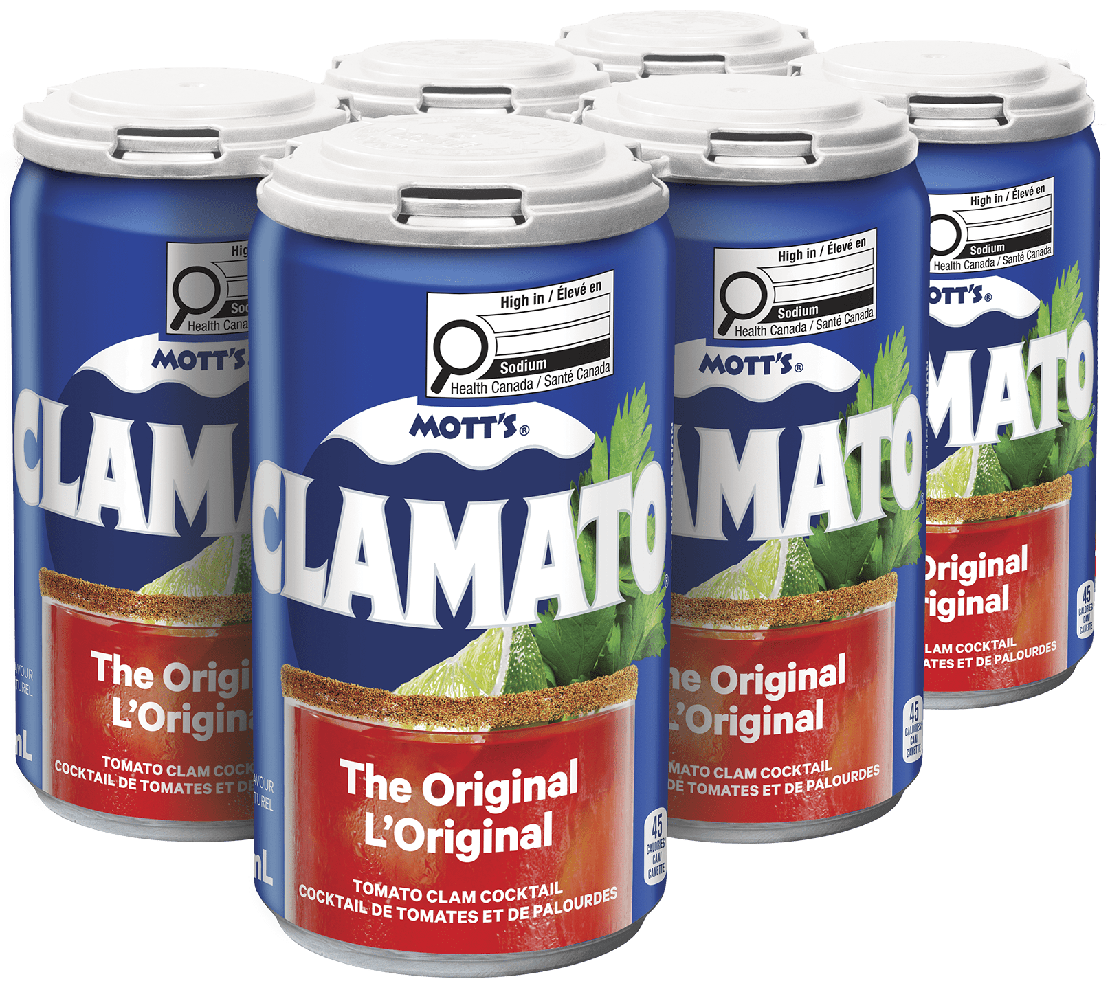 Clamato L'Original 6pk Cans