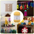 thumbnail image 4 of Birdeem 4 Strands of Combed Milk Cotton Thread Diy Doll Cotton Crochet Thread Wool Ball, 4 of 4
