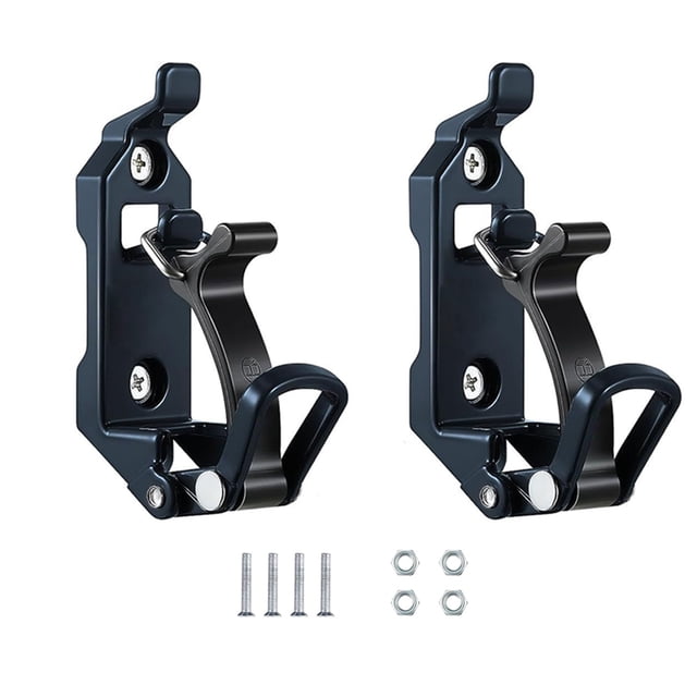 maskred 2PCS Mount For Roof Rack Mount Mount Accessories Wall Mounting Brackets For Roof Rack Truck Boats Black 1Set