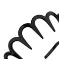 thumbnail image 3 of Womens Headband Comb Hair Hoop Headband Hairband - Black, as, 3 of 7