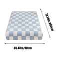 thumbnail image 3 of TIMIFIS Fitted Sheet Fitted Sheet Protective Cover For Bed Mattress Pocket Fitted Sheet Winter Warm Breathable Non Slip For Care Bed Sheet Quilted Fitted Sheet New Home Essentials, 3 of 6