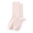 thumbnail image 2 of Women's Casual Home Solid Color Mid-Calf Socks, Warm Wool, Polyester, One Size Fits Shoe Sizes 35-42, 2 of 4