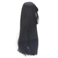 thumbnail image 3 of Poupée Longue Droite, Remplacement de Cheveux de Poupées Doux Résistant à la Chaleur Coupe Flexible pour Habillage de Poupée Noir, 3 of 8