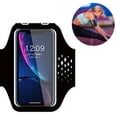 thumbnail image 1 of Cell Phone Armband, Universal Waterproof Phone Arm Holder with Adjustable Elastic Band & Card Holder Fits for All Phones, 1 of 6